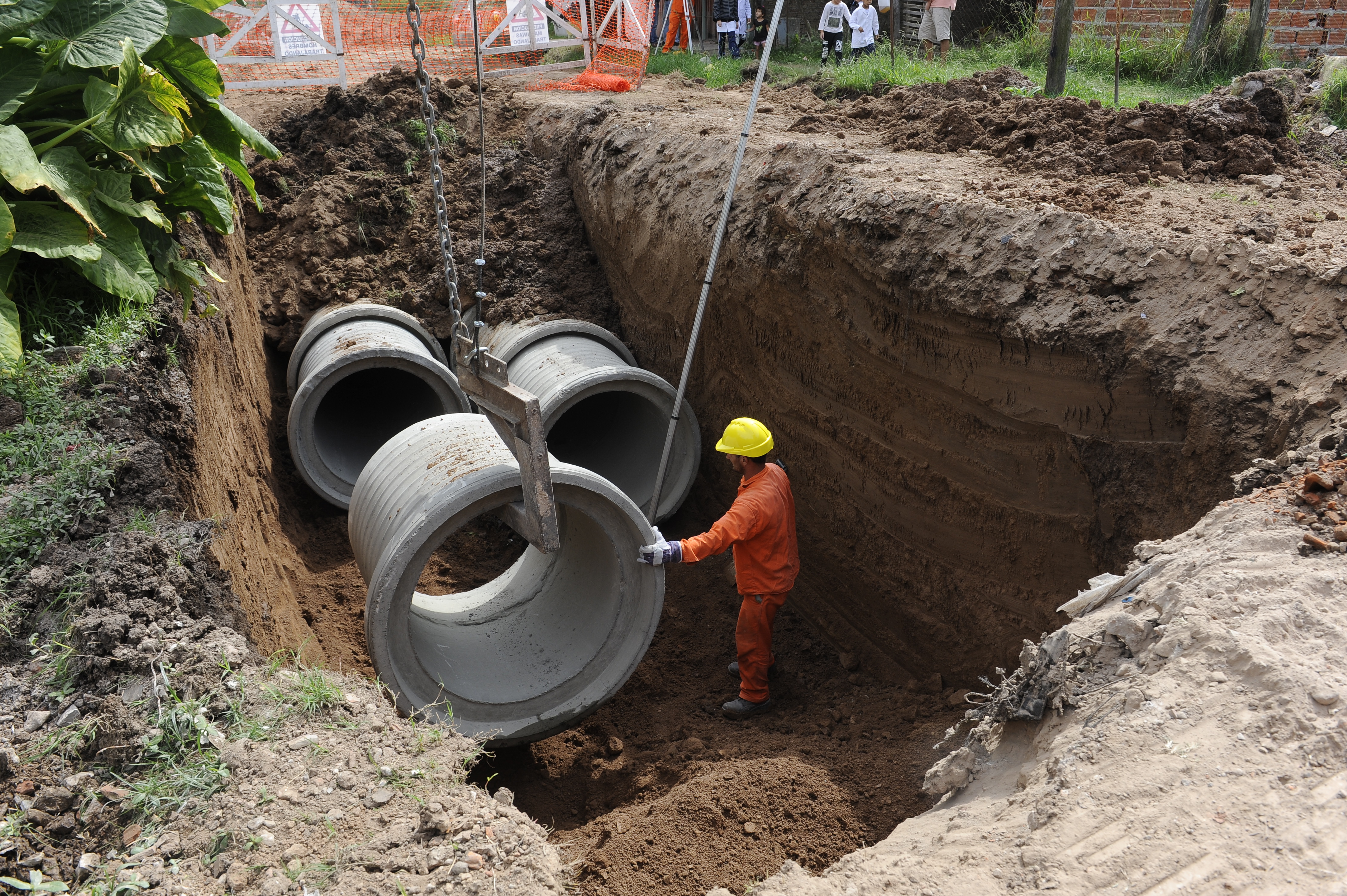 Obras de saneamiento